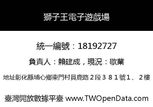 獅子王電子遊戲場
