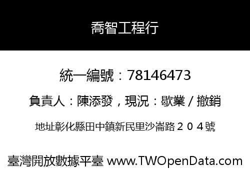 喬智工程行