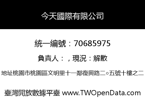今天國際有限公司
