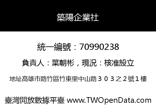 築陽企業社