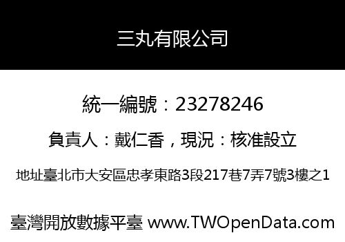 三丸有限公司