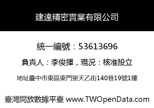 建達精密實業有限公司