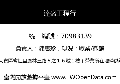 達盛工程行