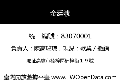 金廷號