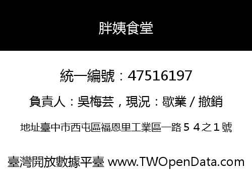 胖姨食堂