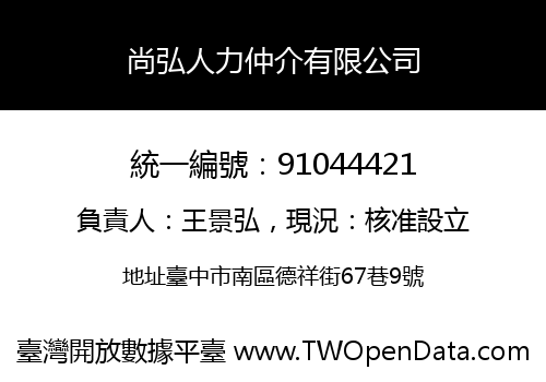 尚弘人力仲介有限公司