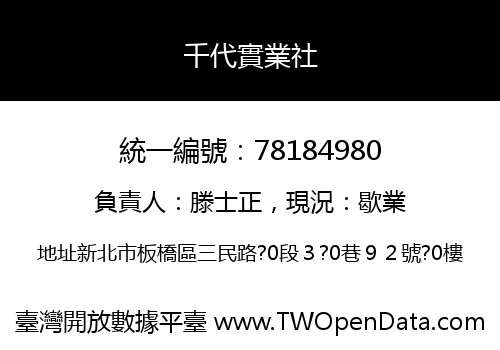 千代實業社