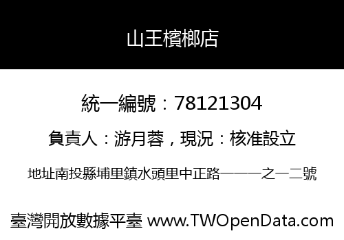 山王檳榔店