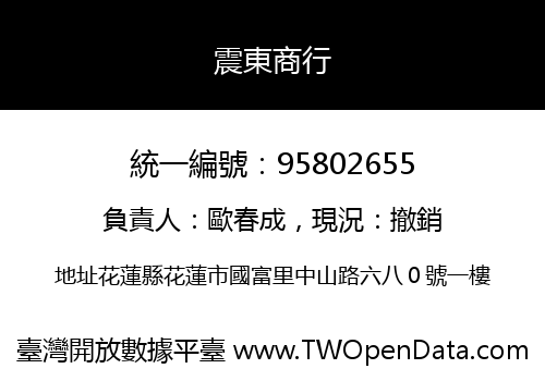 震東商行