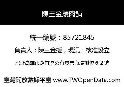 陳王金援肉舖