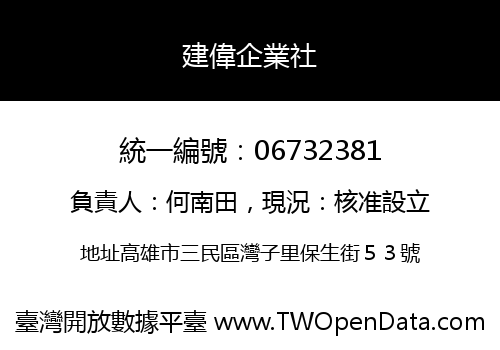 建偉企業社