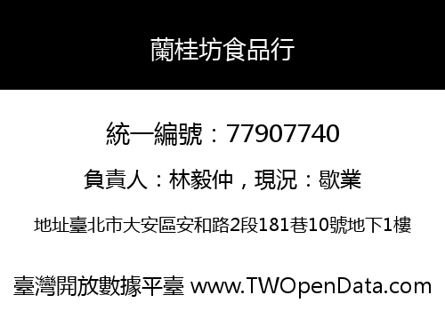 蘭桂坊食品行
