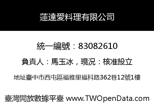 蓮達愛料理有限公司