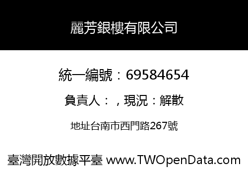 麗芳銀樓有限公司