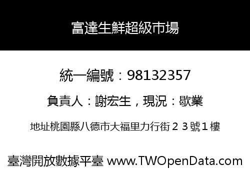 富達生鮮超級巿場