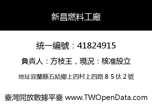 新昌燃料工廠