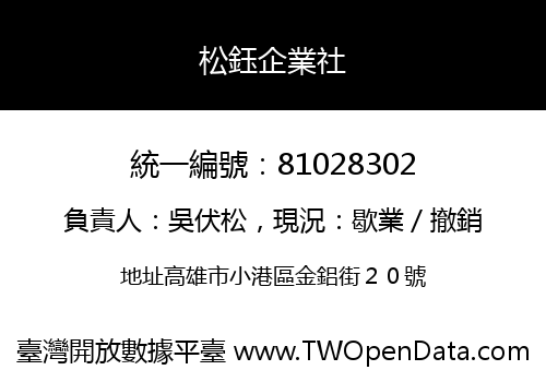 松鈺企業社