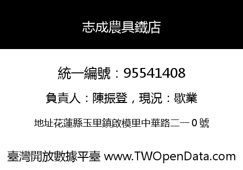 志成農具鐵店