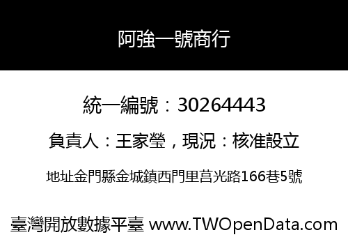 阿強一號商行