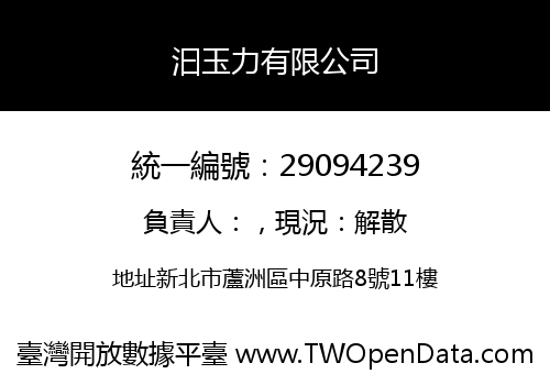 汩玉力有限公司