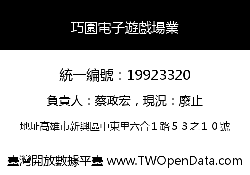 巧園電子遊戲場業