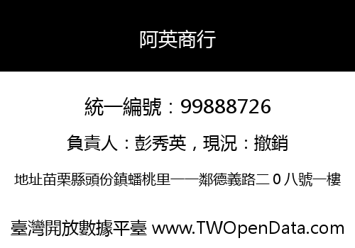 阿英商行