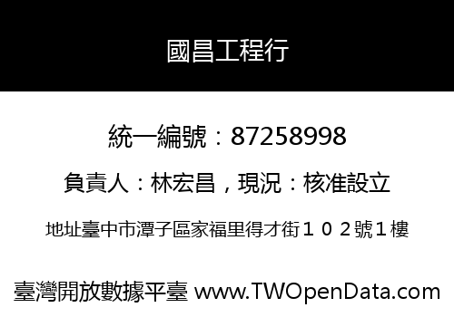國昌工程行