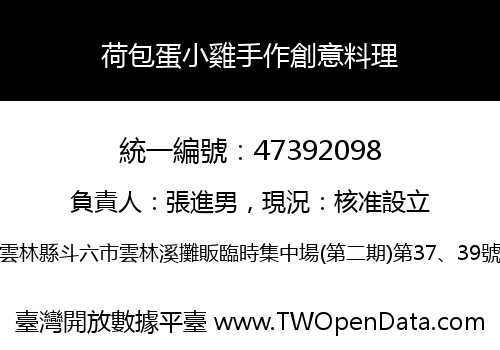 荷包蛋小雞手作創意料理