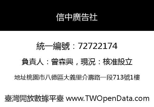 信中廣告社