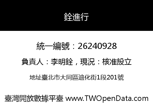 銓進行