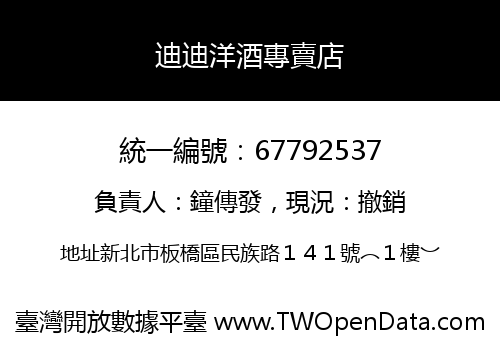 迪迪洋酒專賣店