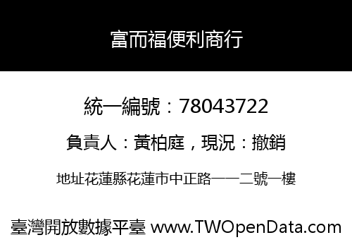 富而福便利商行