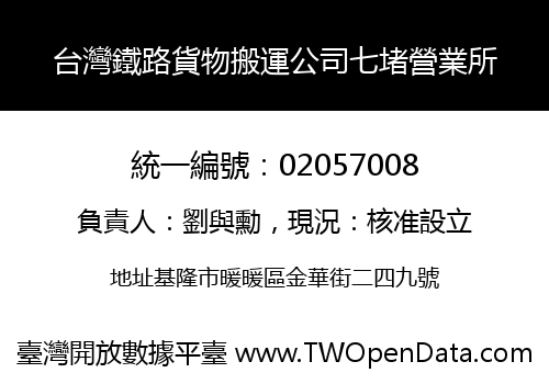 台灣鐵路貨物搬運公司七堵營業所