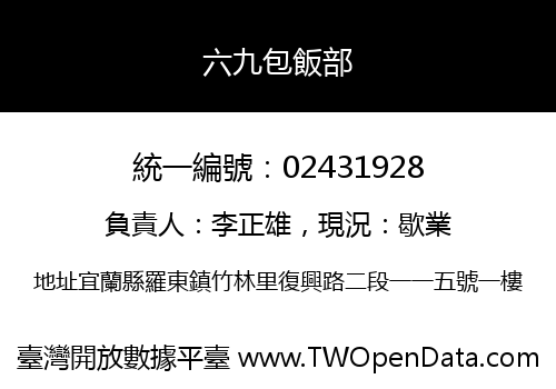 六九包飯部