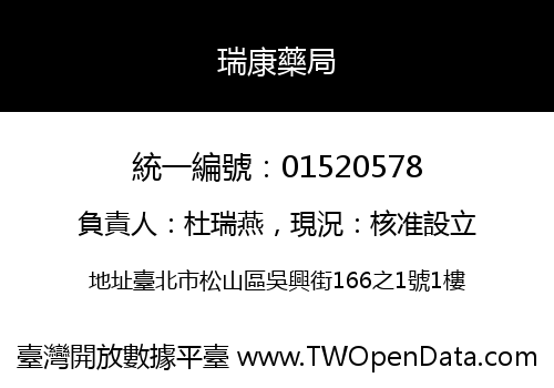 瑞康藥局