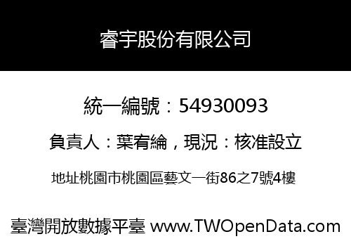 睿宇股份有限公司