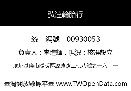 弘達輪胎行