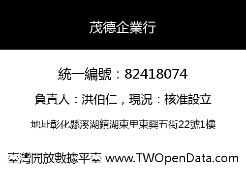 茂德企業行
