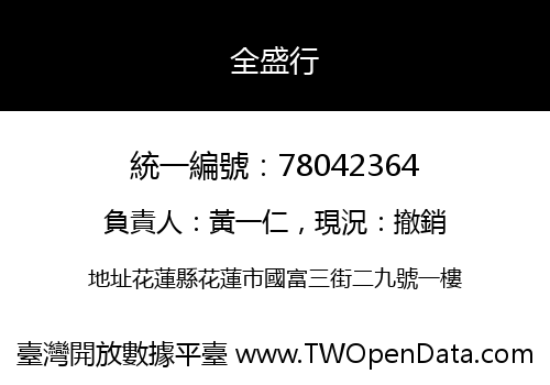 全盛行