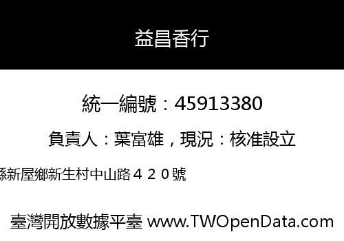 益昌香行
