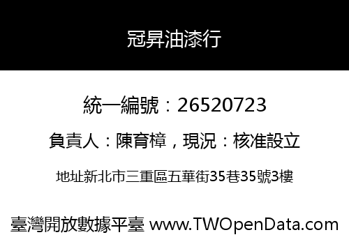 冠昇油漆行