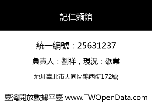 記仁麵館