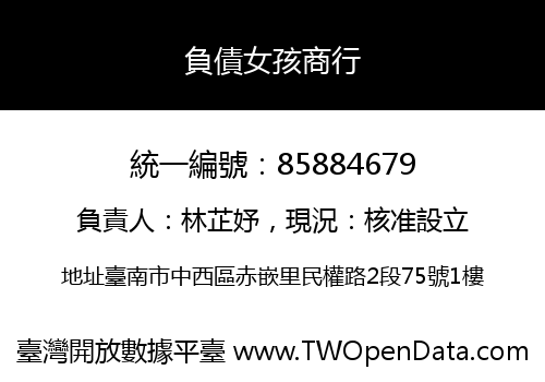 負債女孩商行