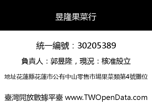 昱隆果菜行