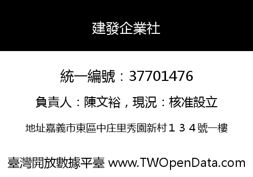 建發企業社