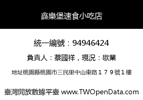 鑫樂堡速食小吃店
