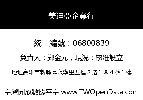 美迪亞企業行