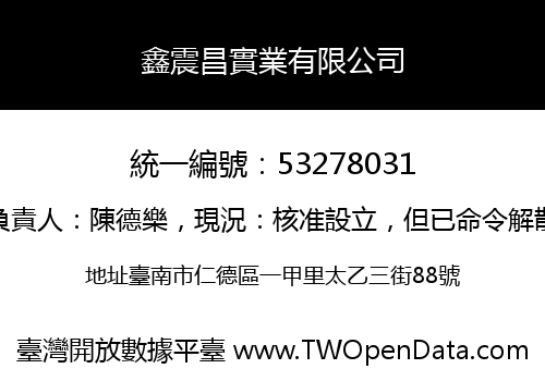鑫震昌實業有限公司