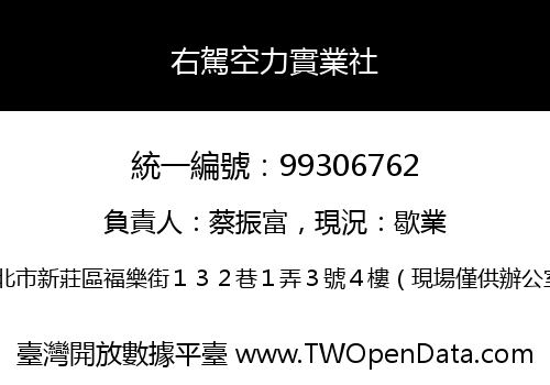 右駕空力實業社