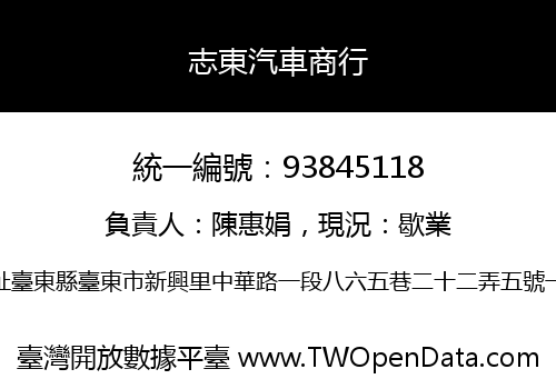 志東汽車商行